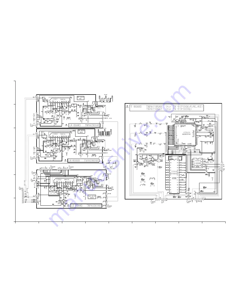 panas TX-51P100X Service Manual Download Page 77