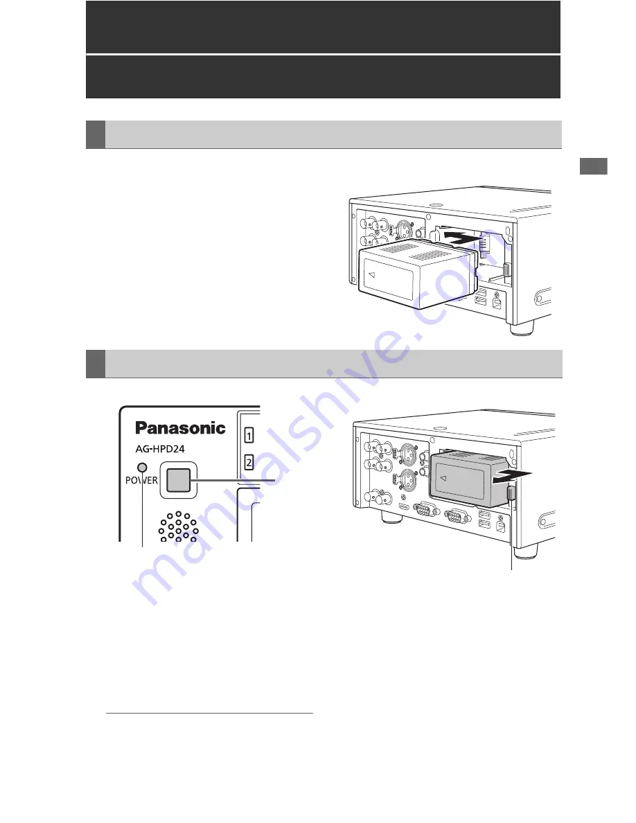 Panasonic AG-HPD24PJ Скачать руководство пользователя страница 25