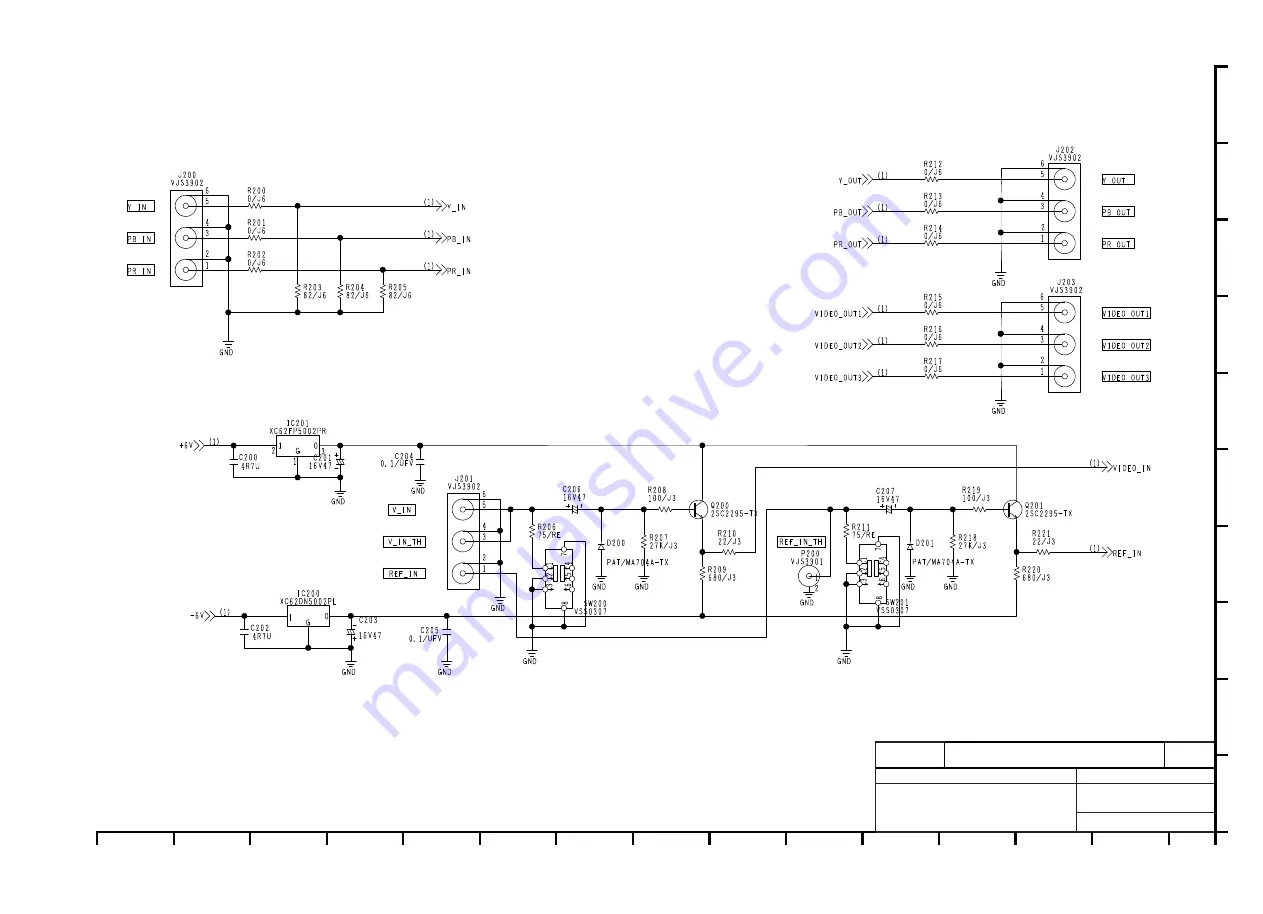 Panasonic AJSD955B - DVCPRO50 STUDIO DECK Service Manual Download Page 363