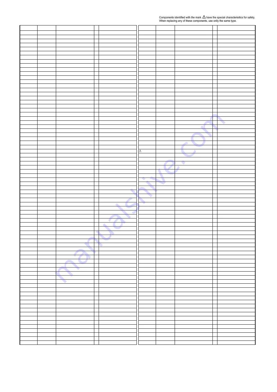 Panasonic AJSD955B - DVCPRO50 STUDIO DECK Service Manual Download Page 512