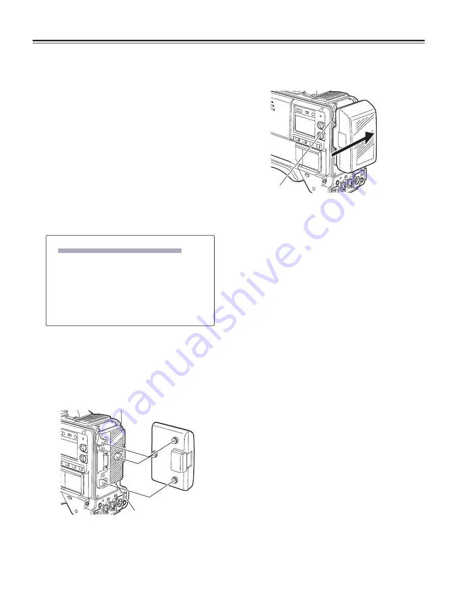 Panasonic AJSDX900P - 24P DVCPRO 50 Operating Instructions Manual Download Page 56