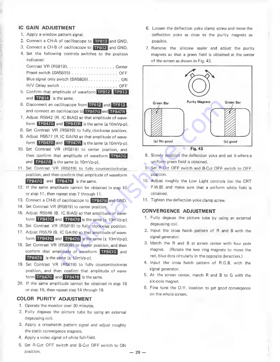 Panasonic BT-D1910Y Operating Instruction And Service Instructions Manual Download Page 31