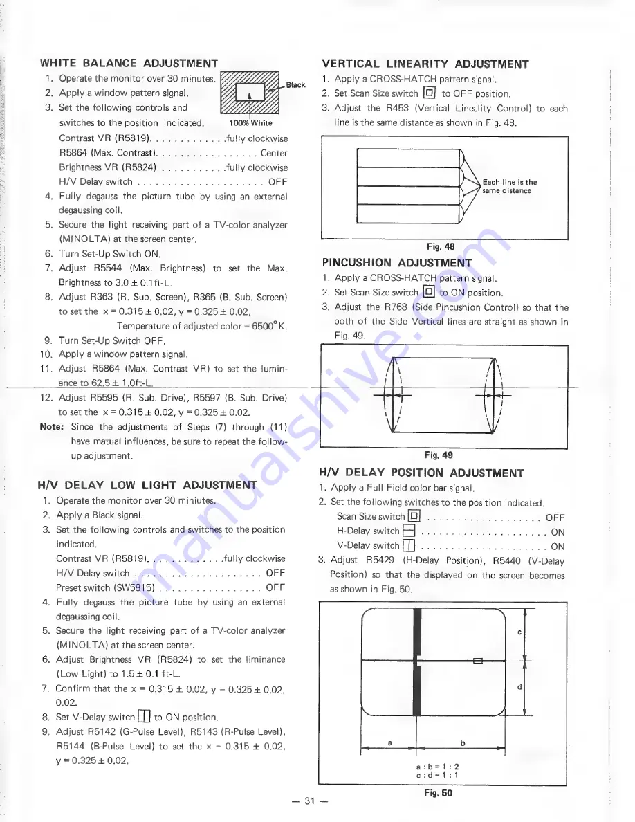 Panasonic BT-D1910Y Operating Instruction And Service Instructions Manual Download Page 33