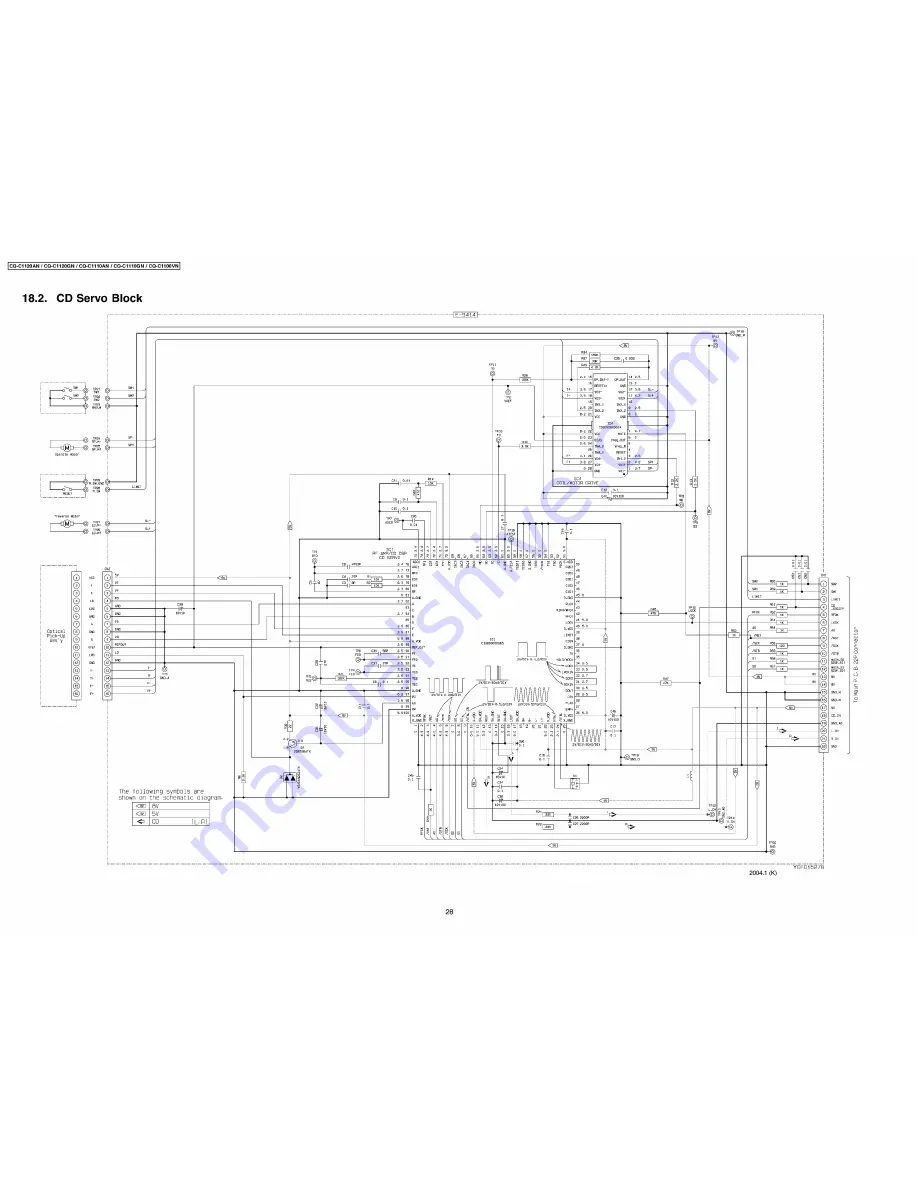 Panasonic CQ-C1120AN Service Manual Download Page 28