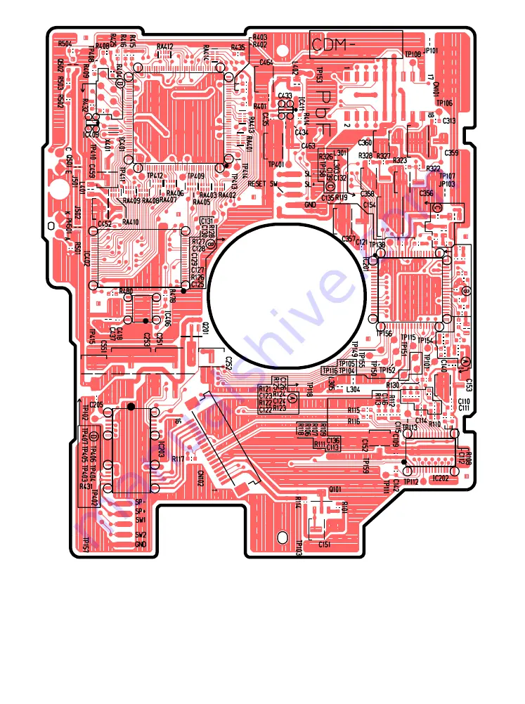 Panasonic CQ-C3400W Service Manual Download Page 49