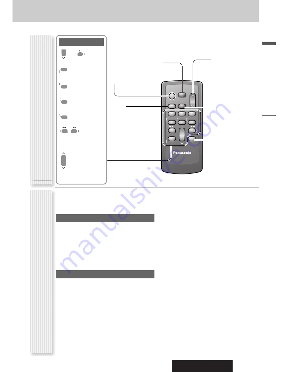 Panasonic CQ-C8303U - WMA/MP3/CD Player/Receiver With 4096 Color OEL... Operating Instructions Manual Download Page 11