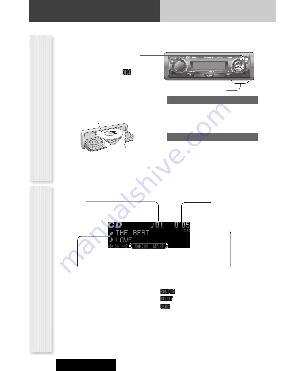 Panasonic CQ-C8303U - WMA/MP3/CD Player/Receiver With 4096 Color OEL... Скачать руководство пользователя страница 60