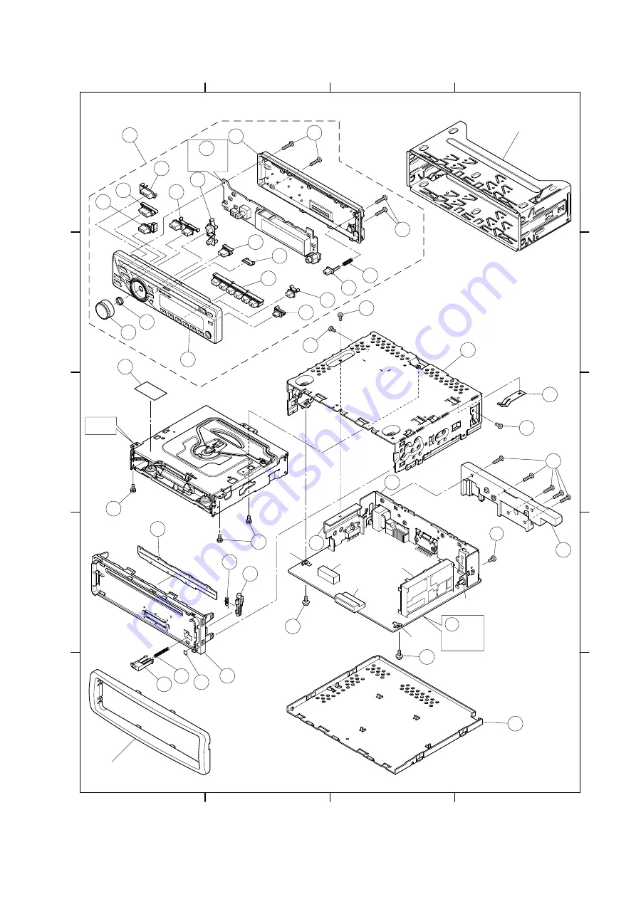 Panasonic CQC1335U - AUTO RADIO/CD DECK Service Manual Download Page 25