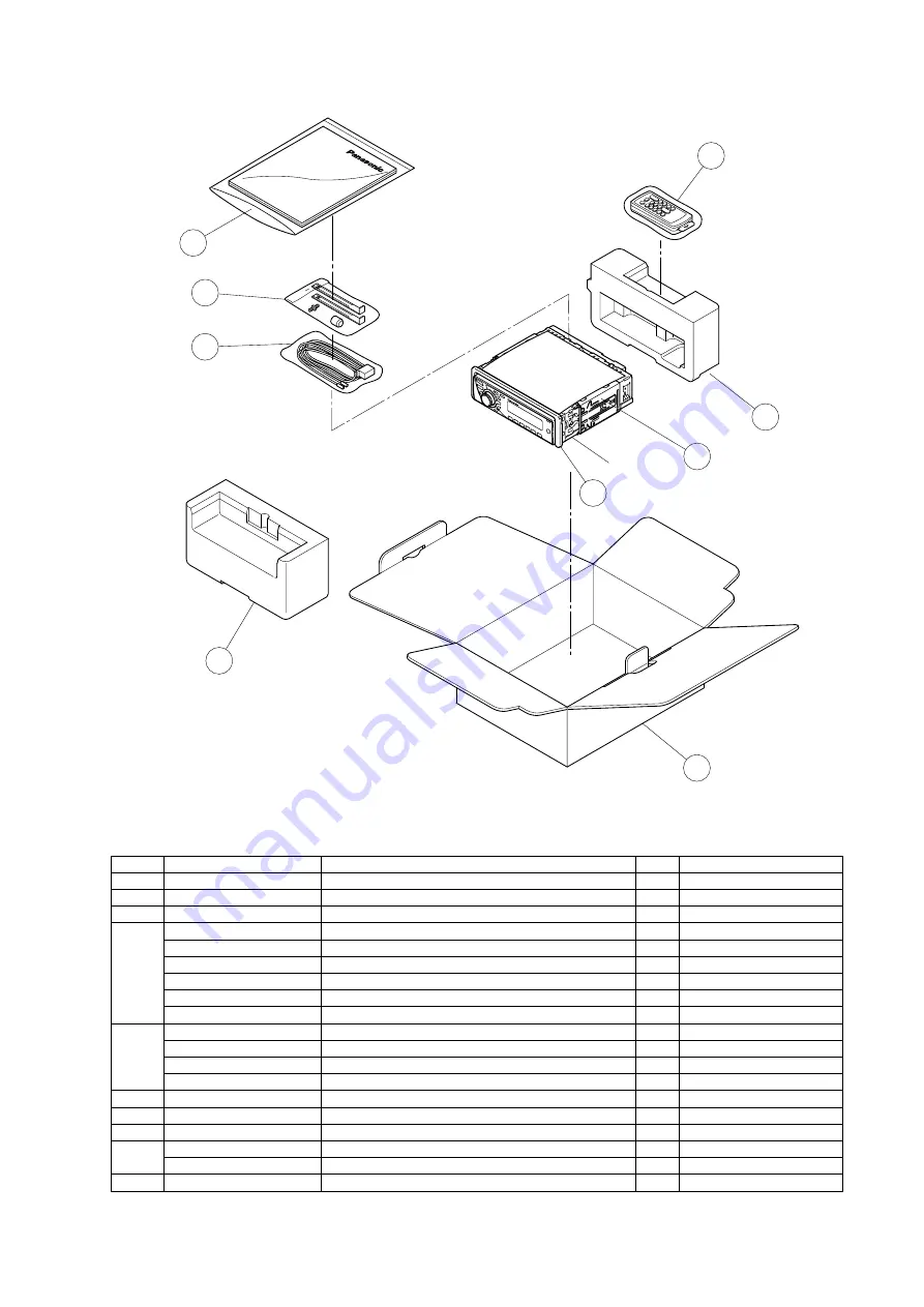 Panasonic CQC1335U - AUTO RADIO/CD DECK Скачать руководство пользователя страница 33