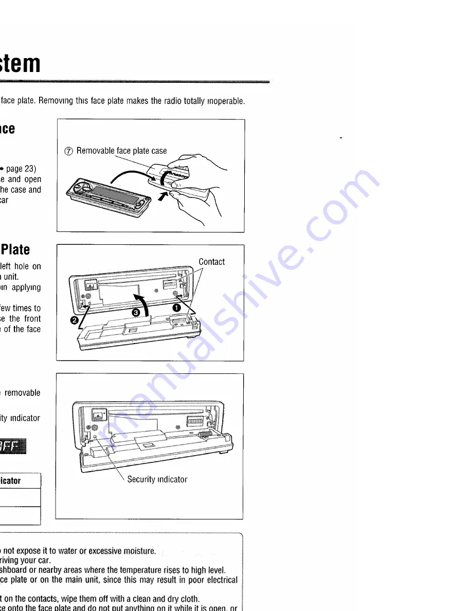 Panasonic CQDFX501U - AUTO RADIO/CD DECK Скачать руководство пользователя страница 24