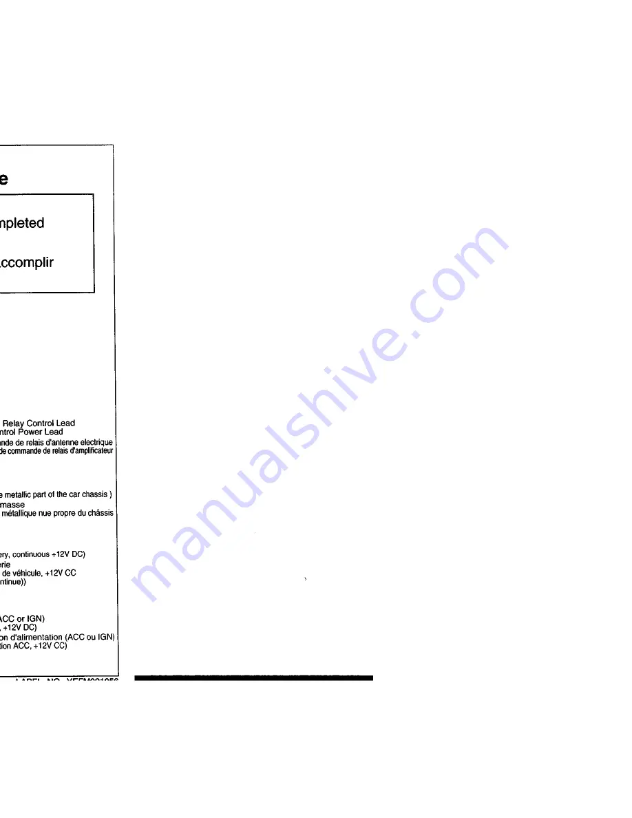 Panasonic CQDFX501U - AUTO RADIO/CD DECK Operating Instructions Manual Download Page 33