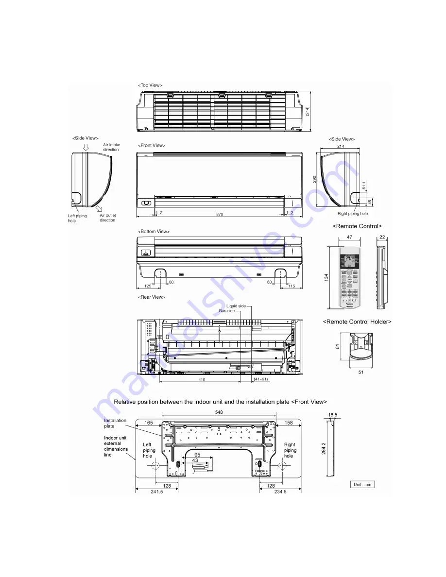 Panasonic CS-E7NKDW Service Manual Download Page 21