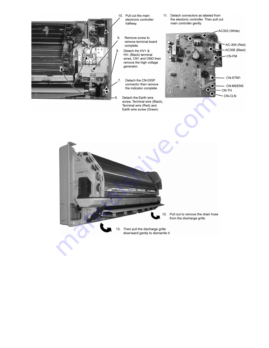 Panasonic CS-E7NKDW Service Manual Download Page 105