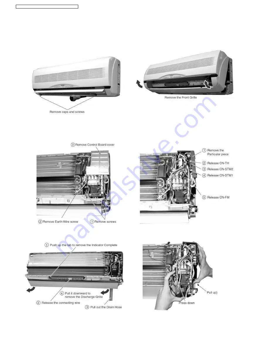 Panasonic CS-E9BKP Service Manual Download Page 66