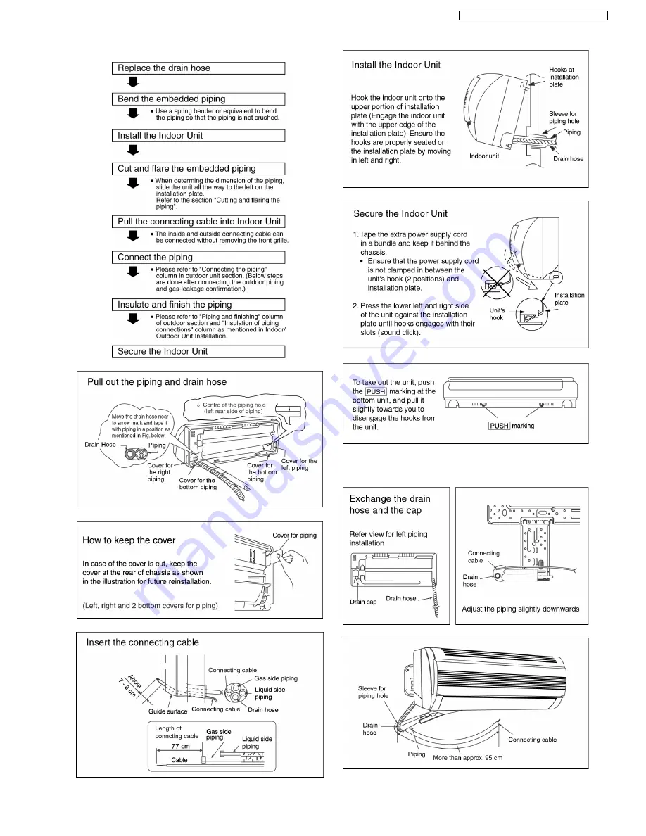 Panasonic CS-E9CKP Service Manual Download Page 61