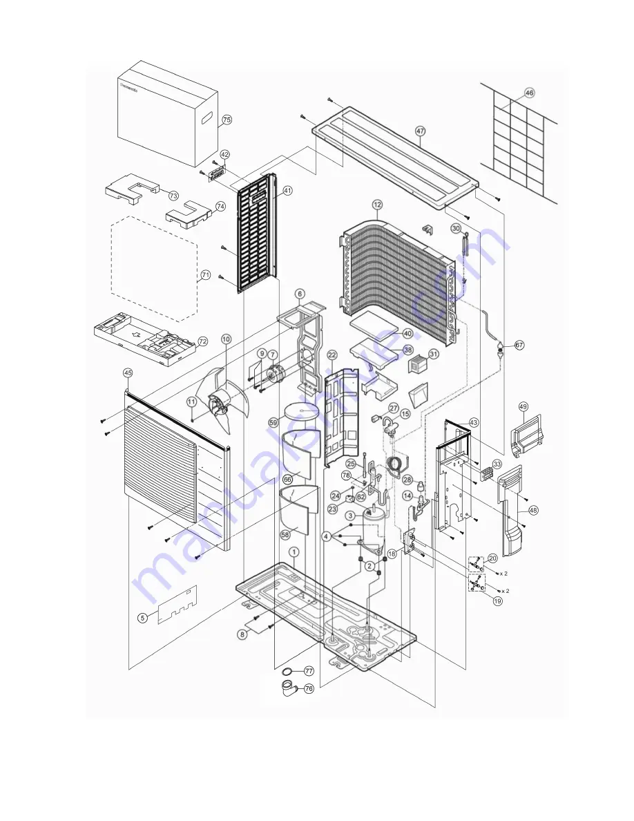 Panasonic CS-E9PB4EA Service Manual Download Page 115