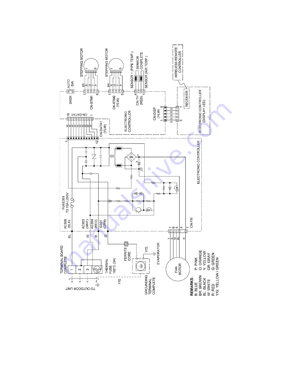 Panasonic CS-RE18JKE Скачать руководство пользователя страница 16