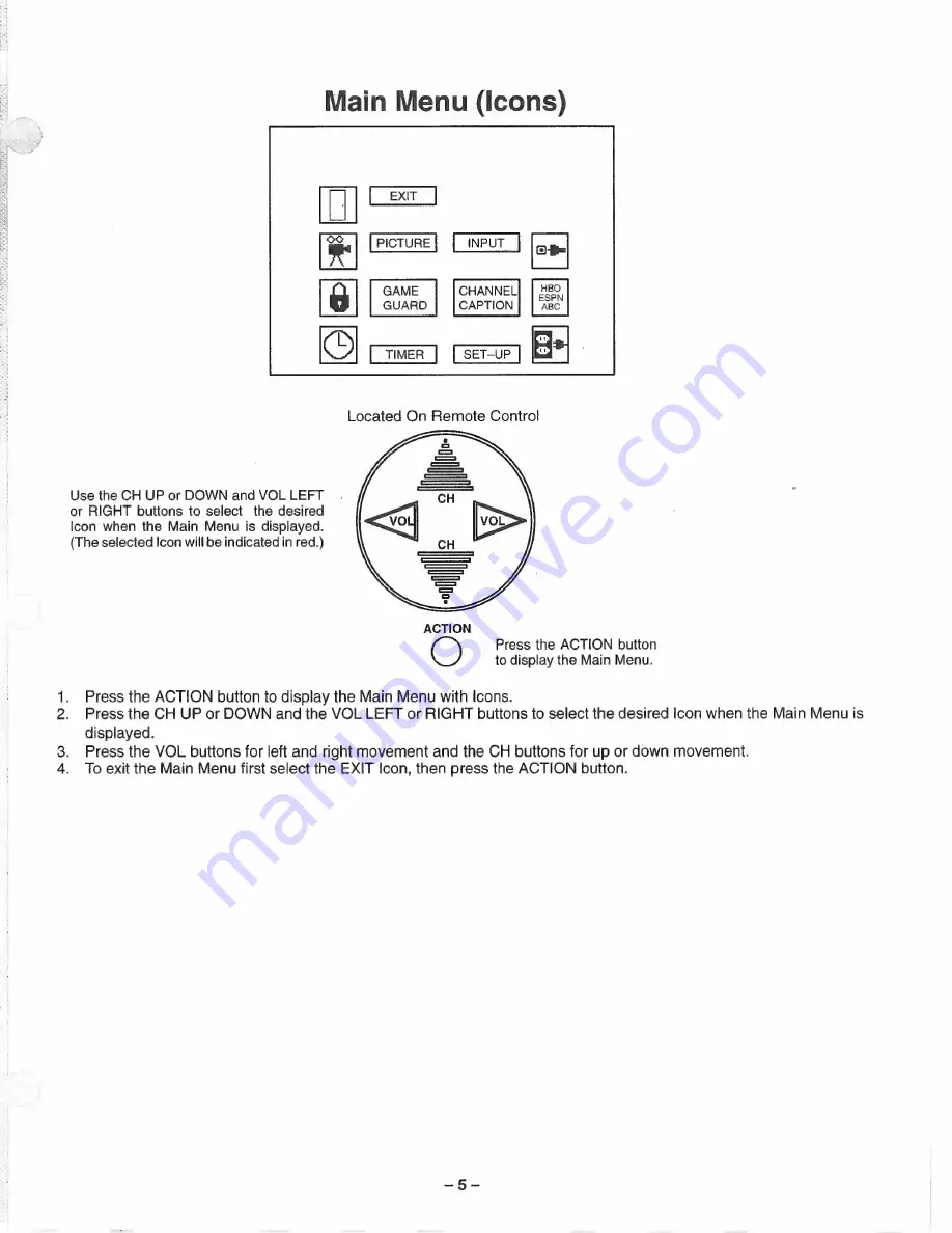 Panasonic CT-1384VY Service Manual Download Page 5