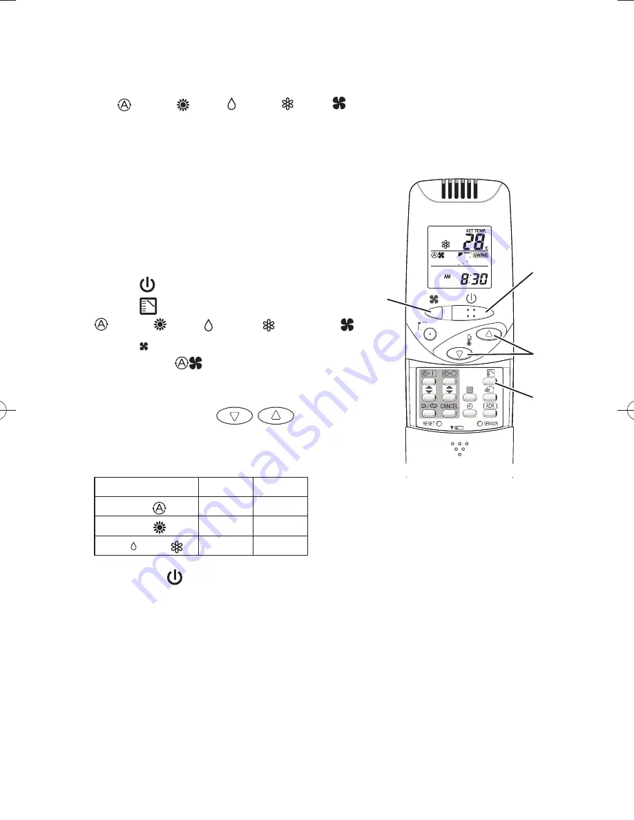 Panasonic CZ-RWSU2N Operating Instructions Manual Download Page 12