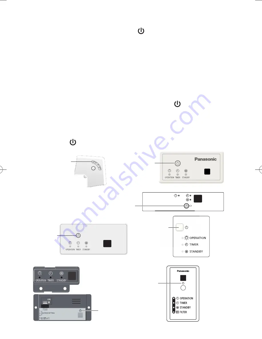 Panasonic CZ-RWSU2N Operating Instructions Manual Download Page 108