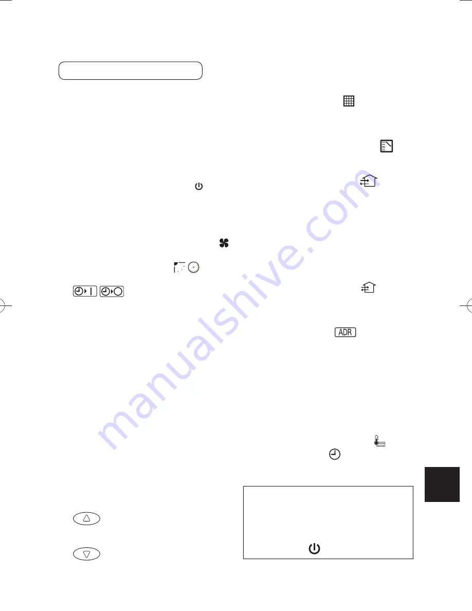 Panasonic CZ-RWSU2N Operating Instructions Manual Download Page 183