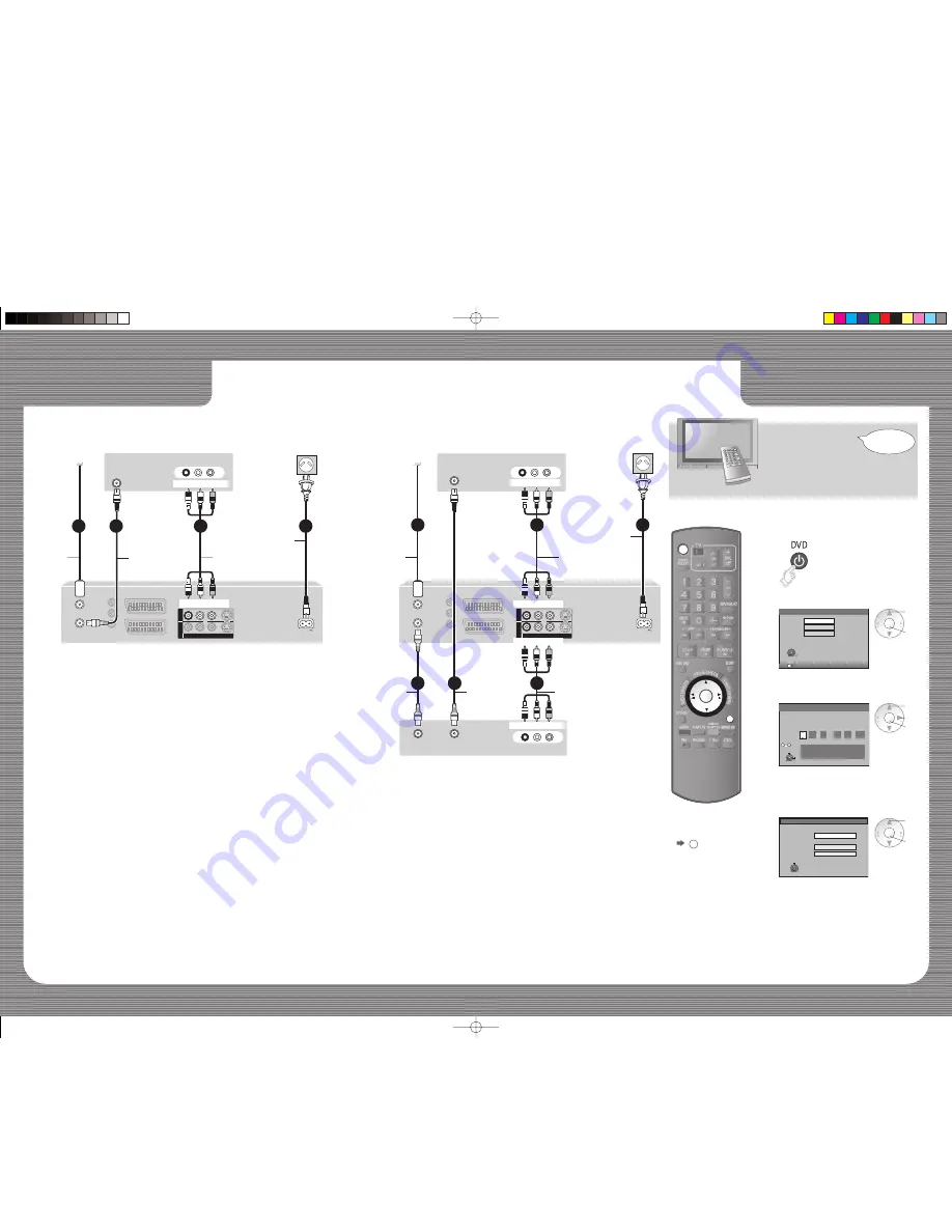 Panasonic Diga DMR-EH68 Setup Manual Download Page 2