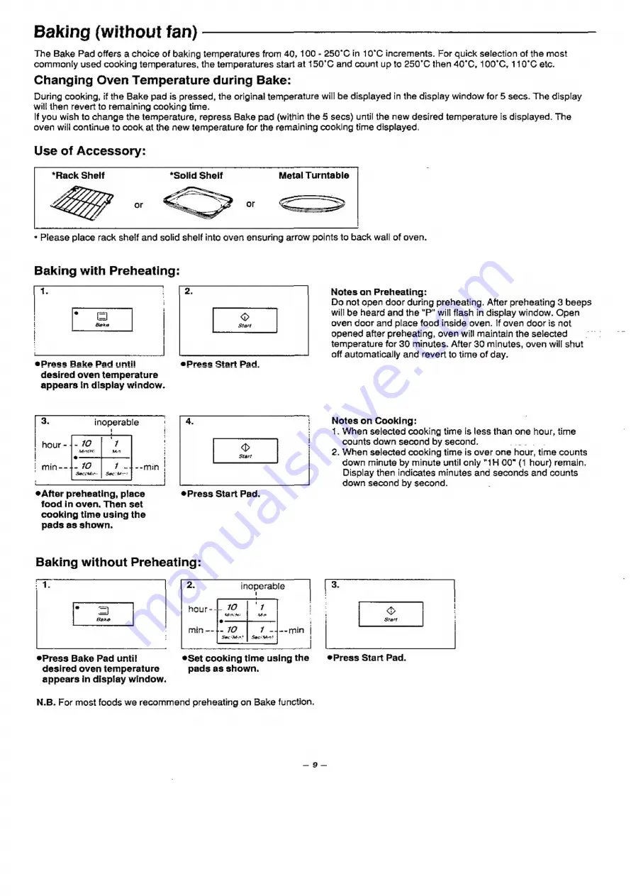 Panasonic DIMENSION 4 Premier Operating Instructions Manual Download Page 9