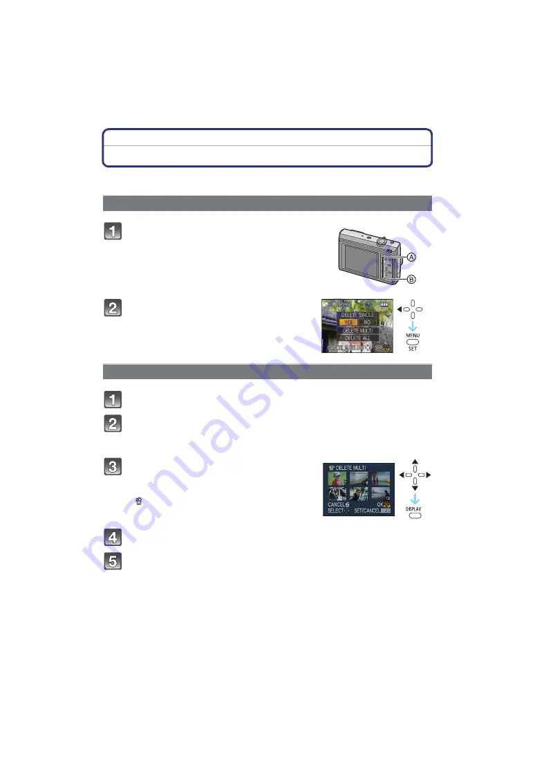 Panasonic DMC-FP8S - Lumix Digital Camera Operating Instructions Manual Download Page 45