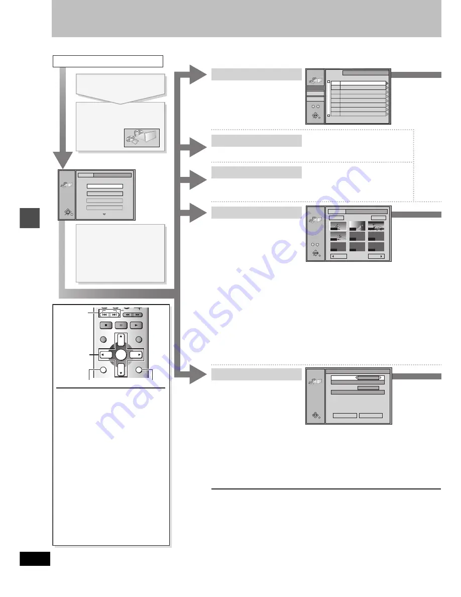 Panasonic DMR-E60S Operating Instructions Manual Download Page 34