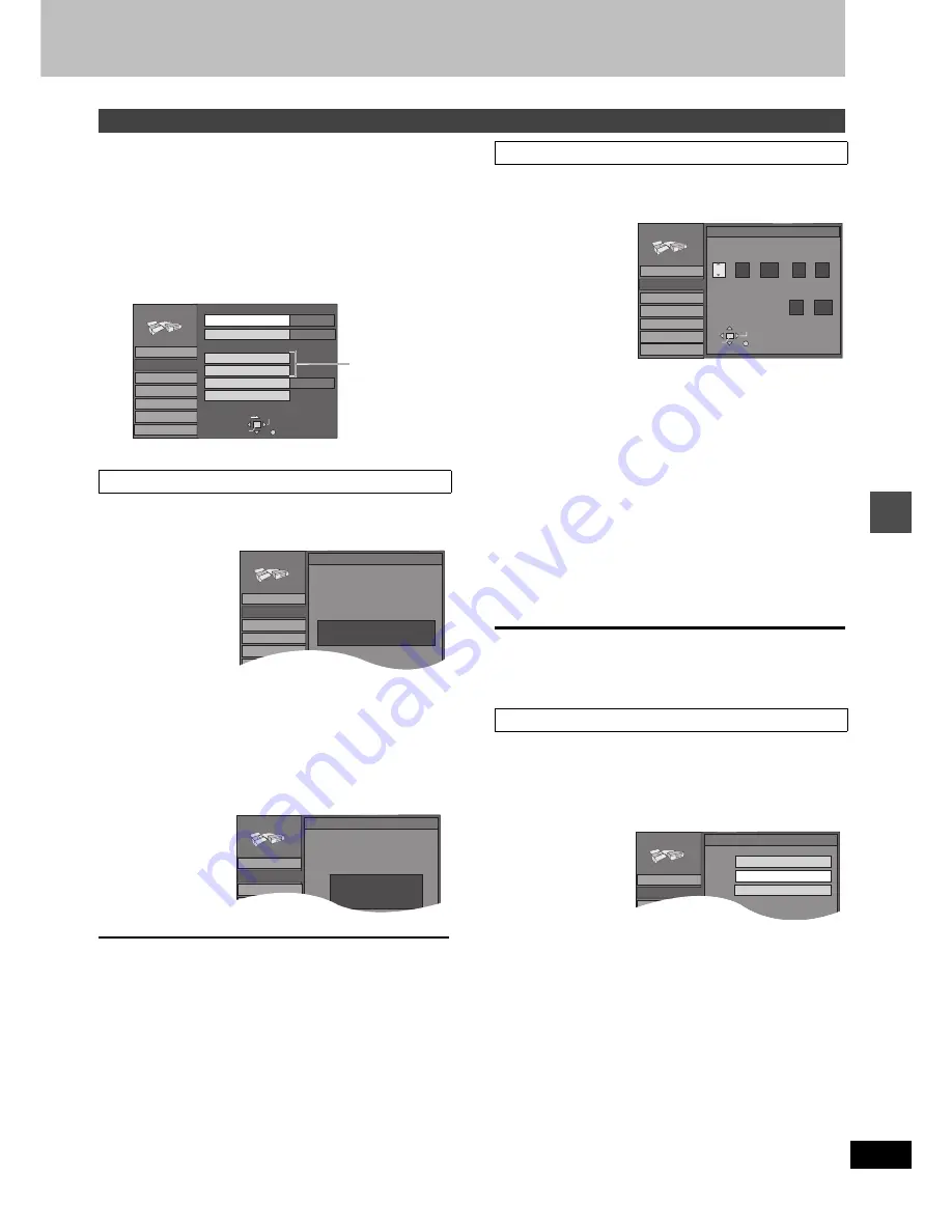 Panasonic DMR-E60S Operating Instructions Manual Download Page 47