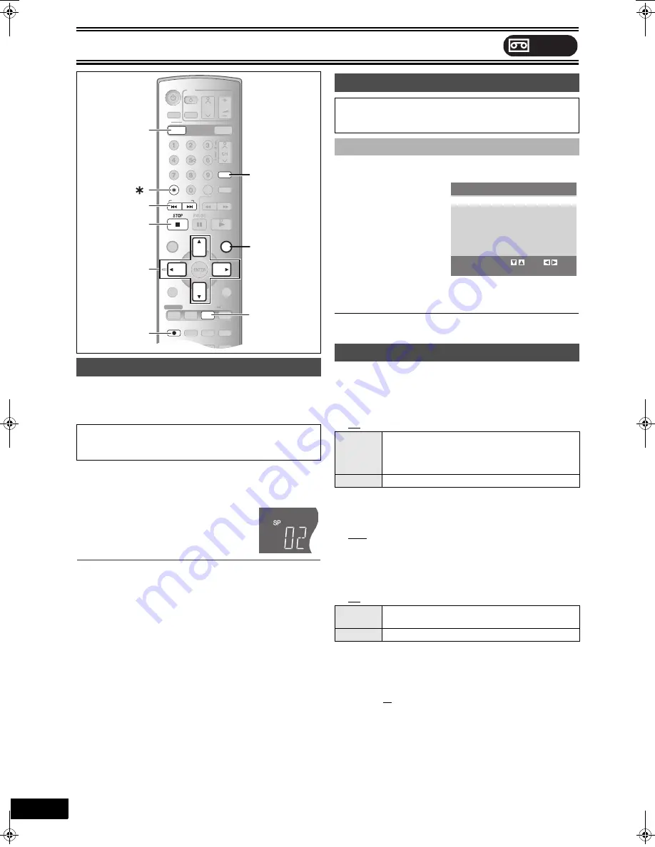 Panasonic DMR-ES30VS Operating Instructions Manual Download Page 54