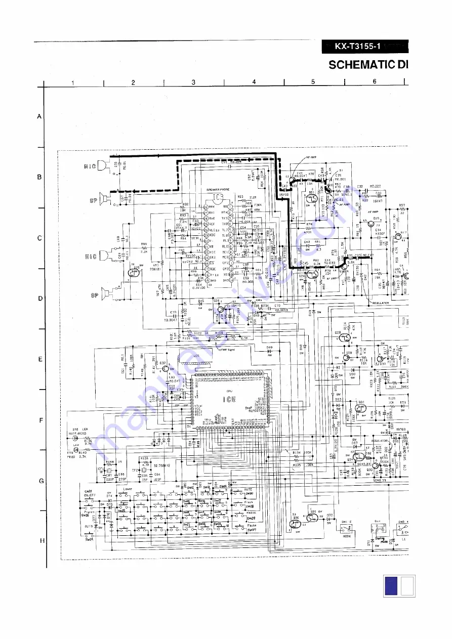 Panasonic EASA-PHONE KX-13145 Service Manual And Technical Manual Download Page 9