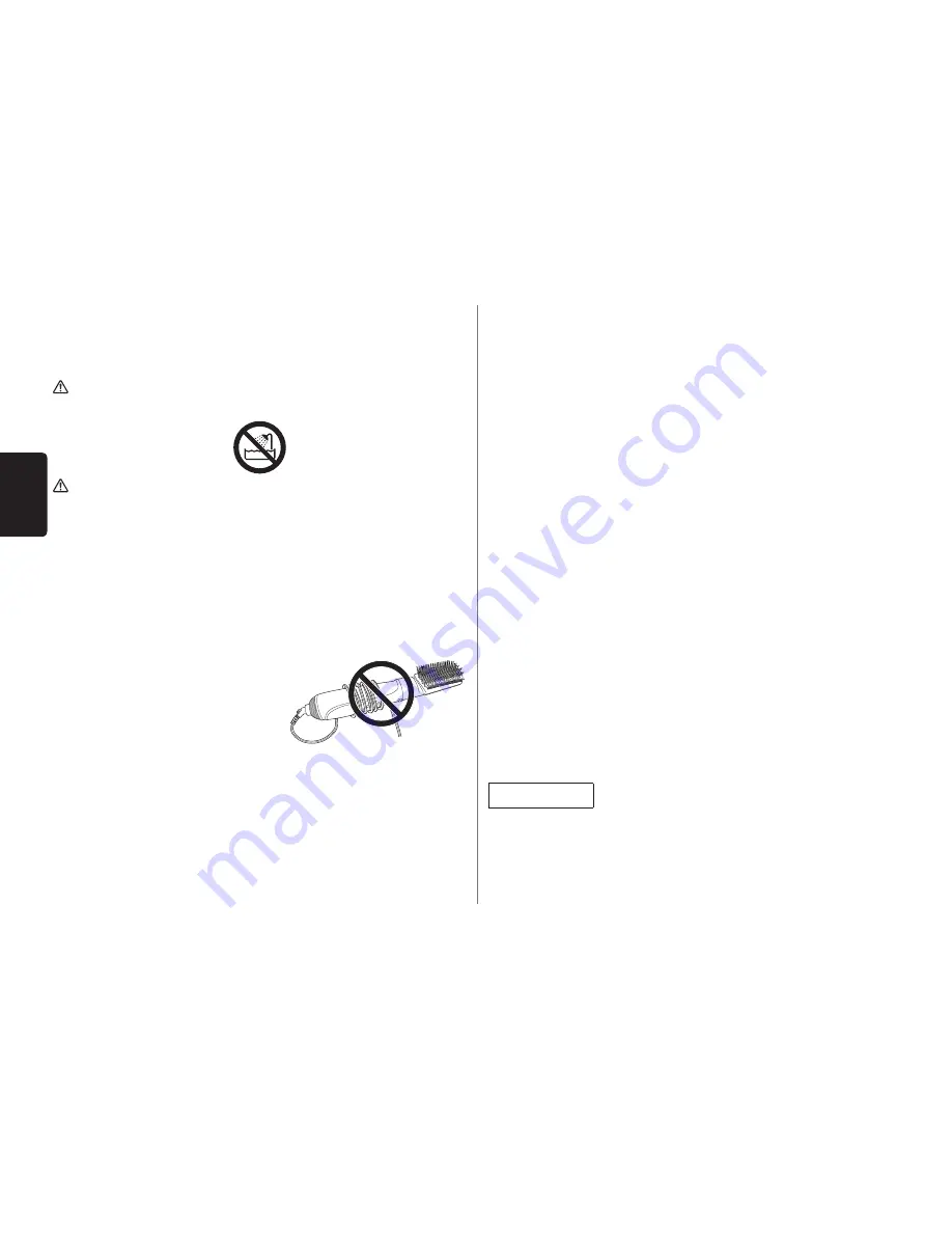 Panasonic EH-KA81 Operating Instructions Manual Download Page 12