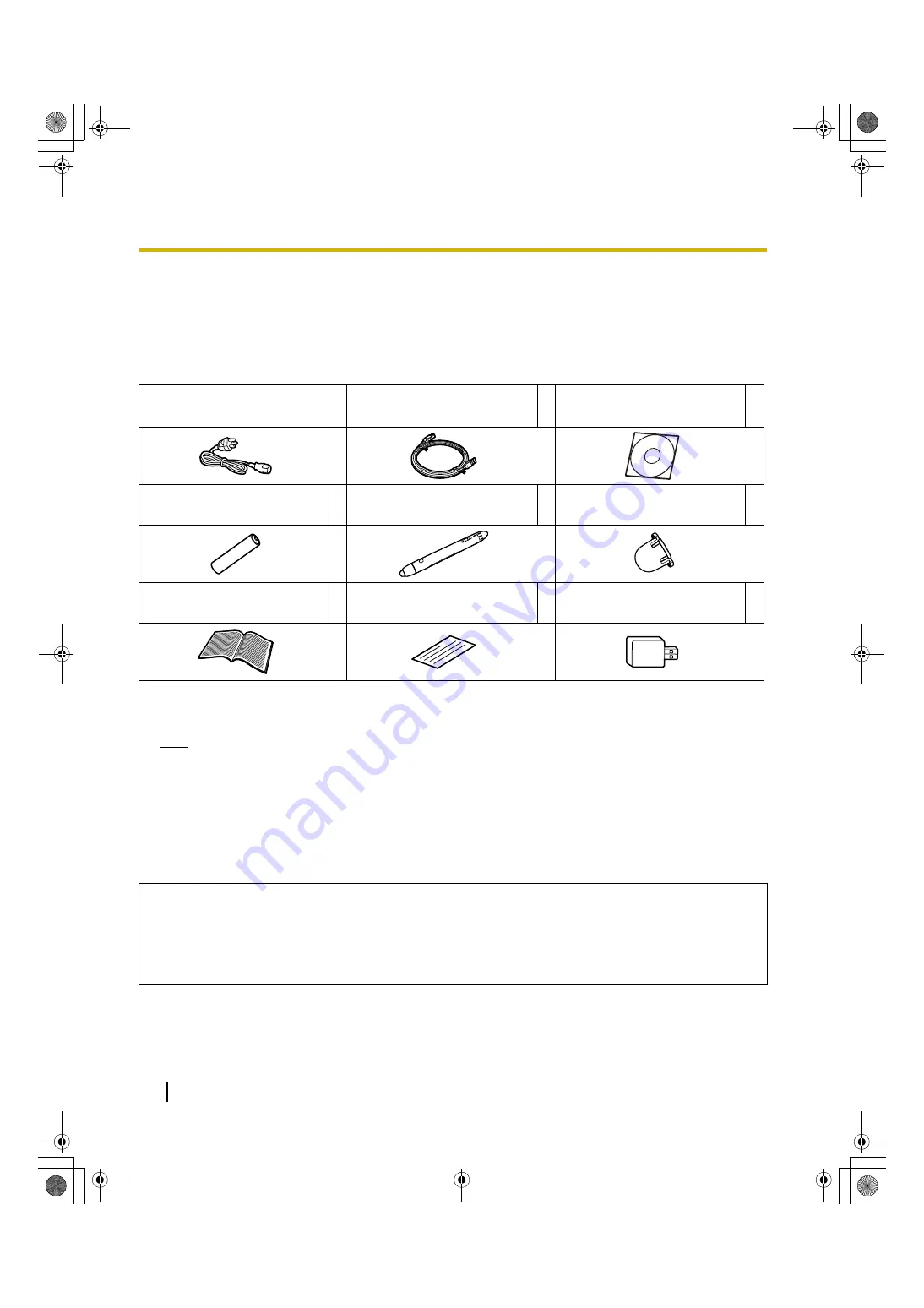 Panasonic ElitePANABOARD UB-T880W Скачать руководство пользователя страница 14