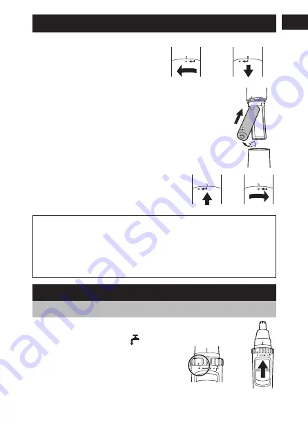 Panasonic ER-GN30-K503 Operating Instructions Manual Download Page 6