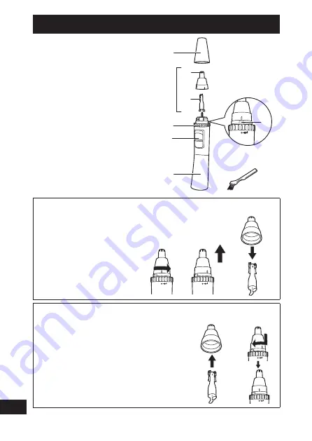 Panasonic ER-GN30-K503 Operating Instructions Manual Download Page 13