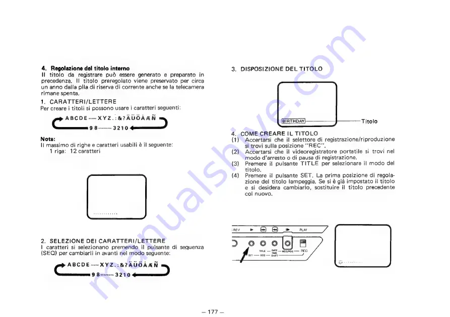 Panasonic F10 MARK II Скачать руководство пользователя страница 185