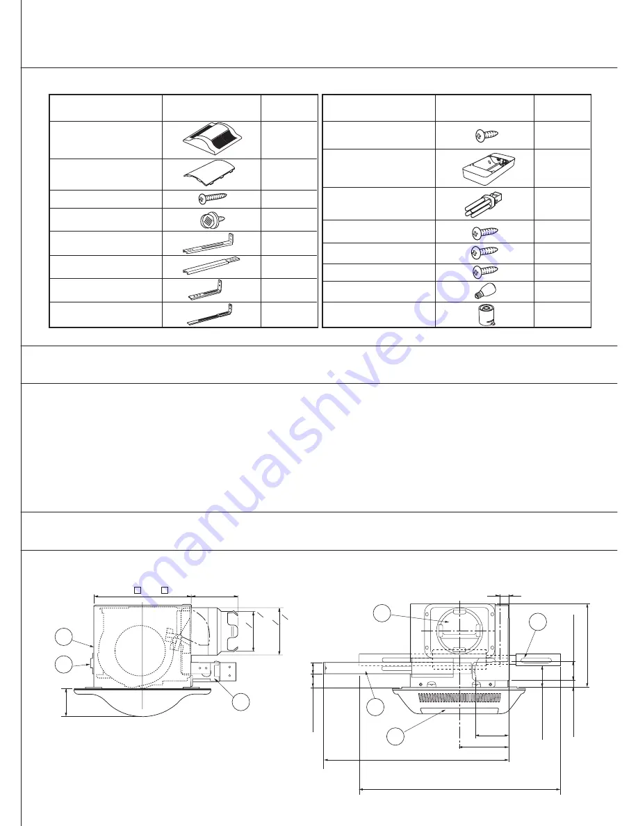 Panasonic FV-08VQL3 Installation Instructions Manual Download Page 2