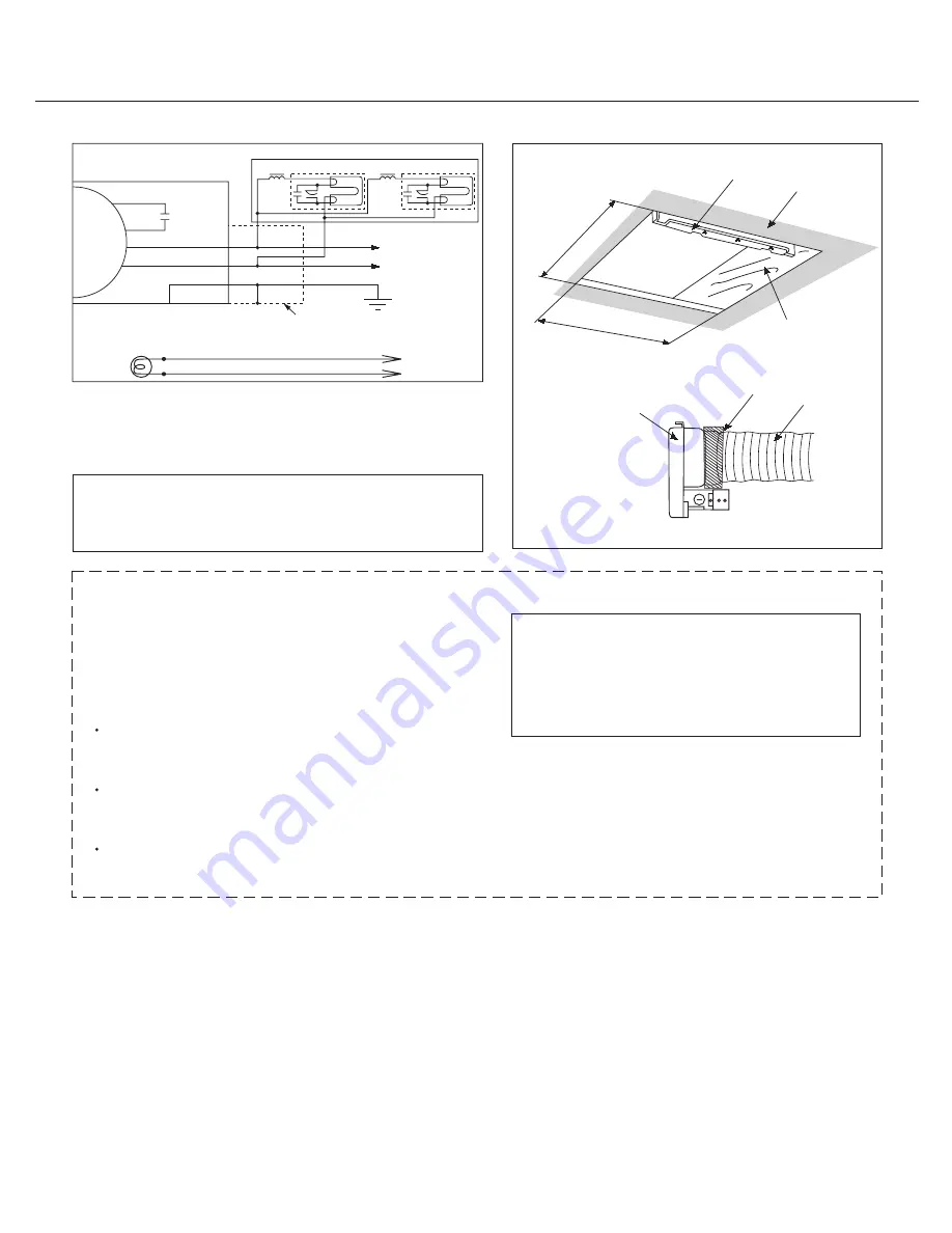 Panasonic FV-08VQL3 Installation Instructions Manual Download Page 6