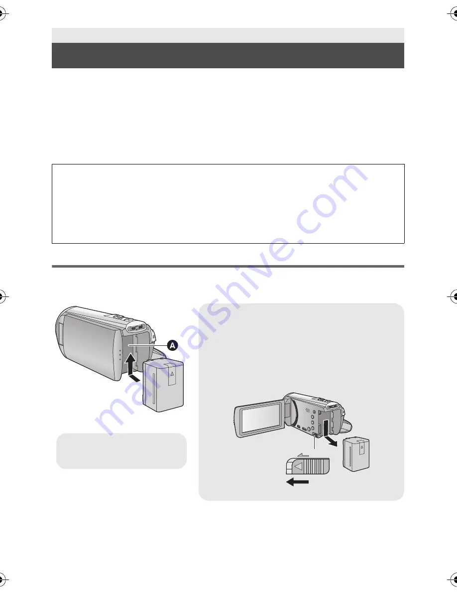 Panasonic HC-V520K Basic Owner'S Manual Download Page 11