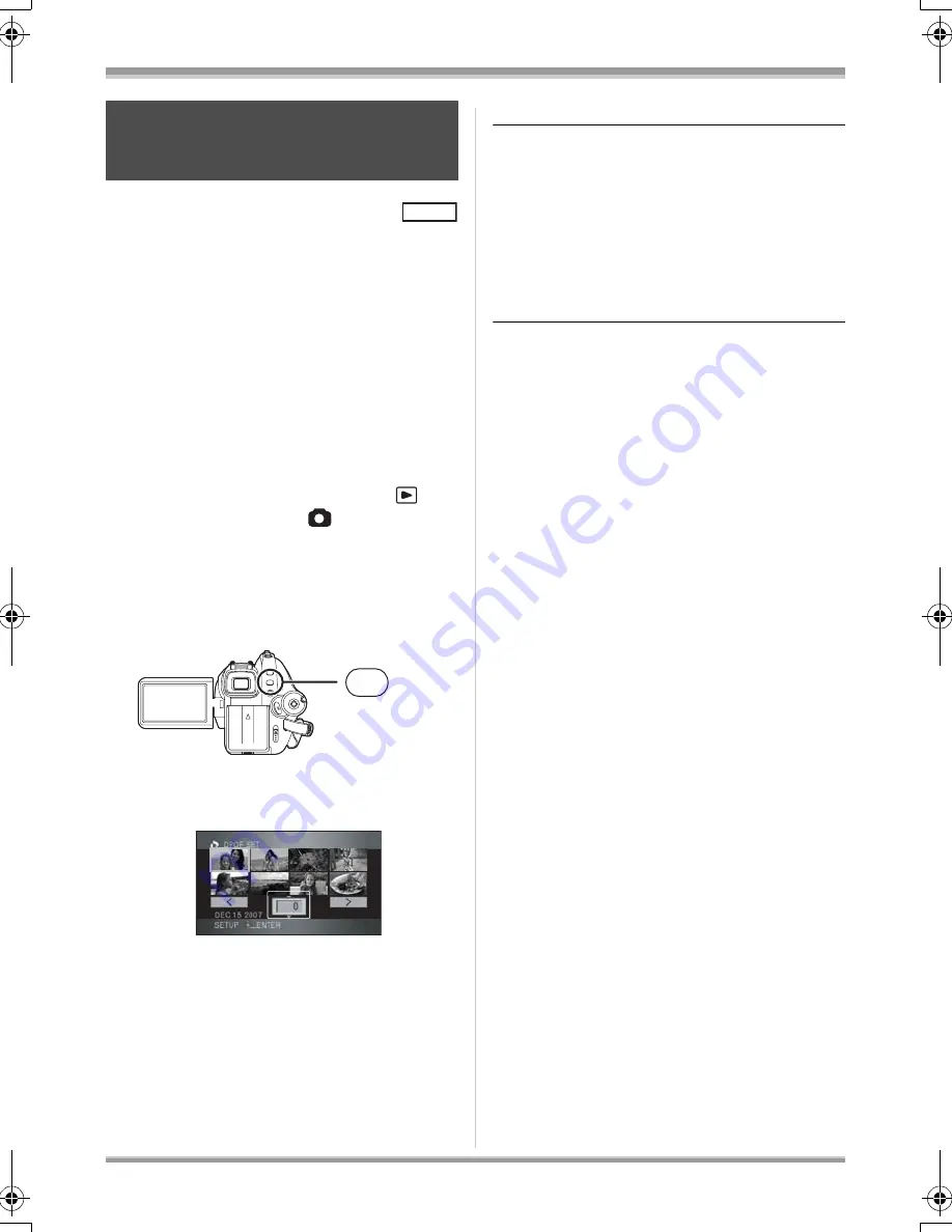 Panasonic HDCSX5P - HD VIDEO CAMERA Operating Instructions Manual Download Page 92