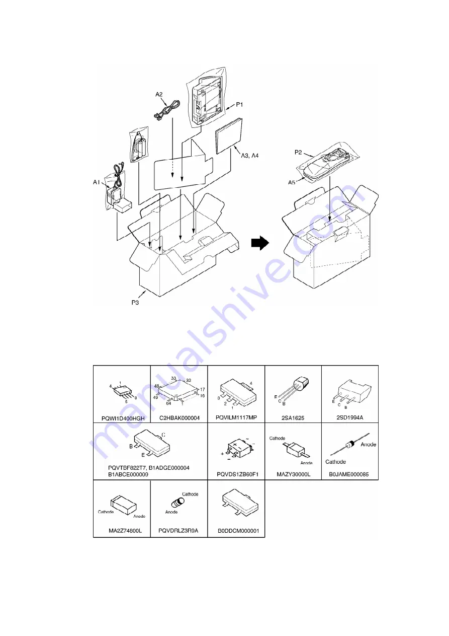 Panasonic KX-TCD400HGB Service Manual Download Page 76