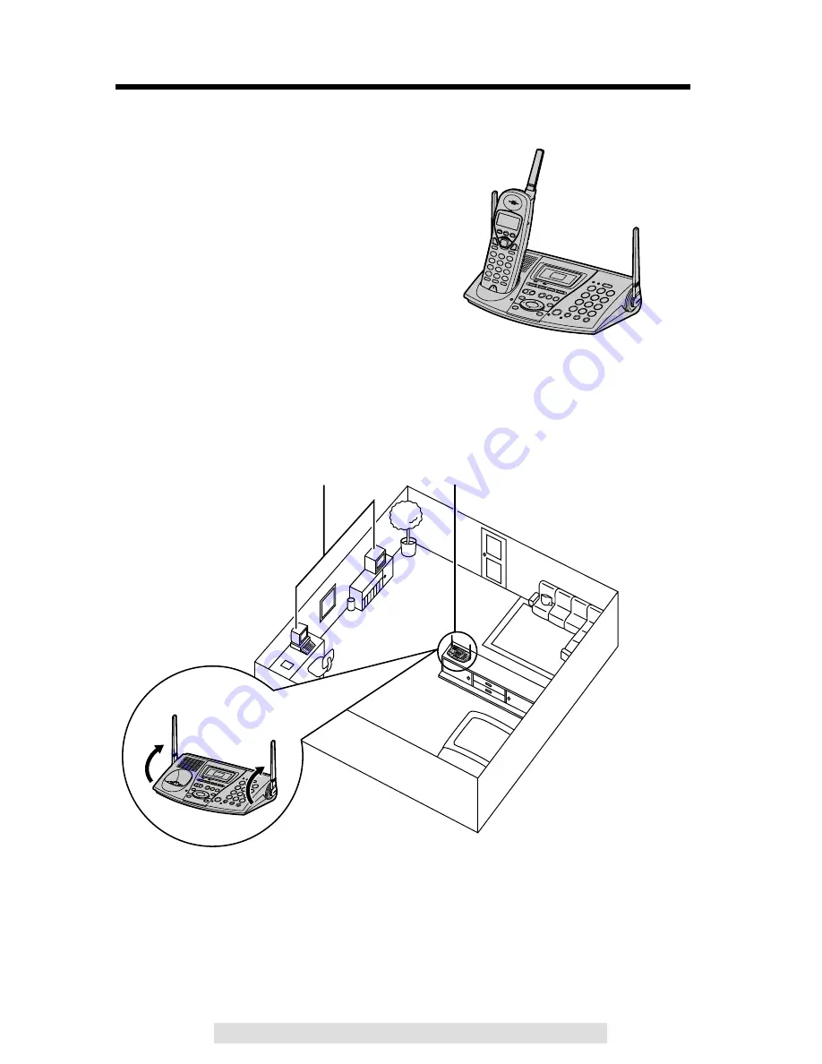 Panasonic KX-TG2730S - 2.4 GHz DSS Expandable Cordless... Operating Instructions Manual Download Page 3