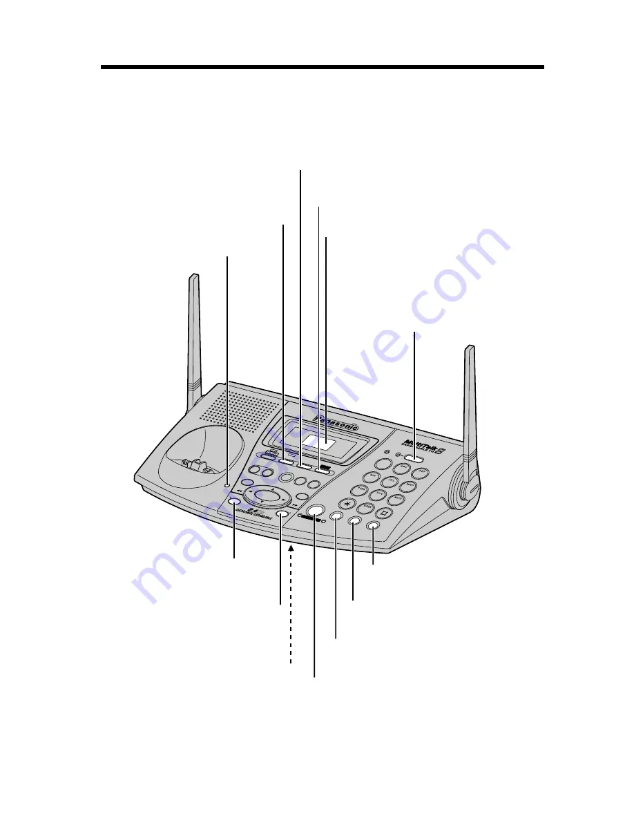 Panasonic KX-TG2730S - 2.4 GHz DSS Expandable Cordless... Скачать руководство пользователя страница 6