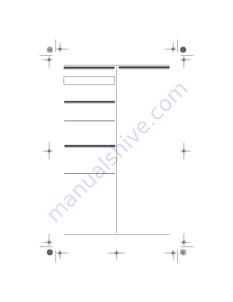 Panasonic KX-TG8421HG Operating Instructions Manual Download Page 18