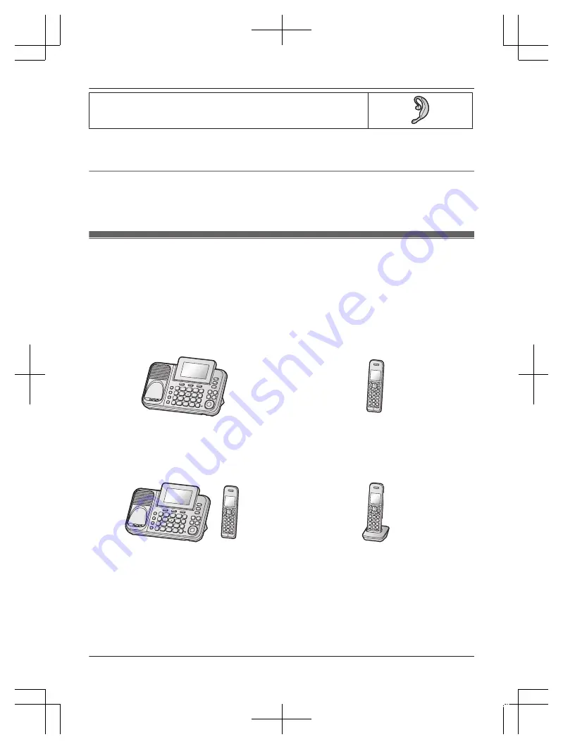 Panasonic KX-TG9542 Operating Instructions Manual Download Page 5