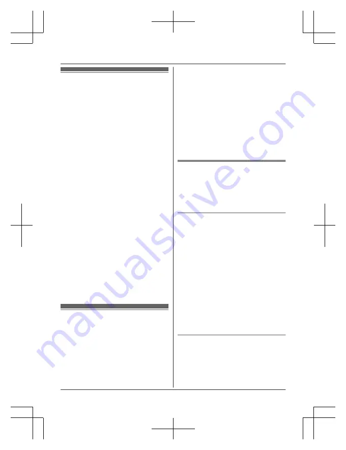 Panasonic KX-TGD810 Operating Instructions Manual Download Page 21