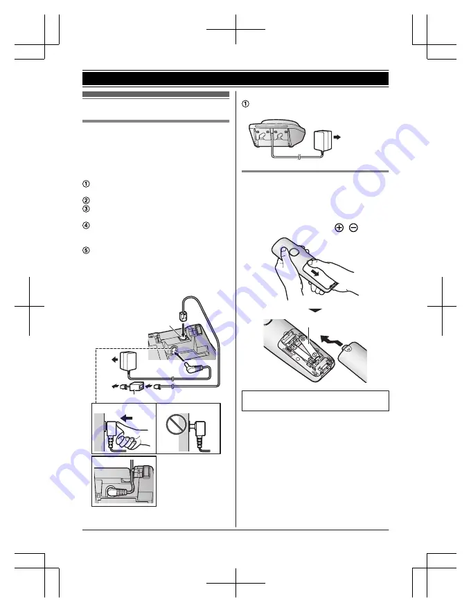 Panasonic KX-TGE260 Operating Instructions Manual Download Page 11