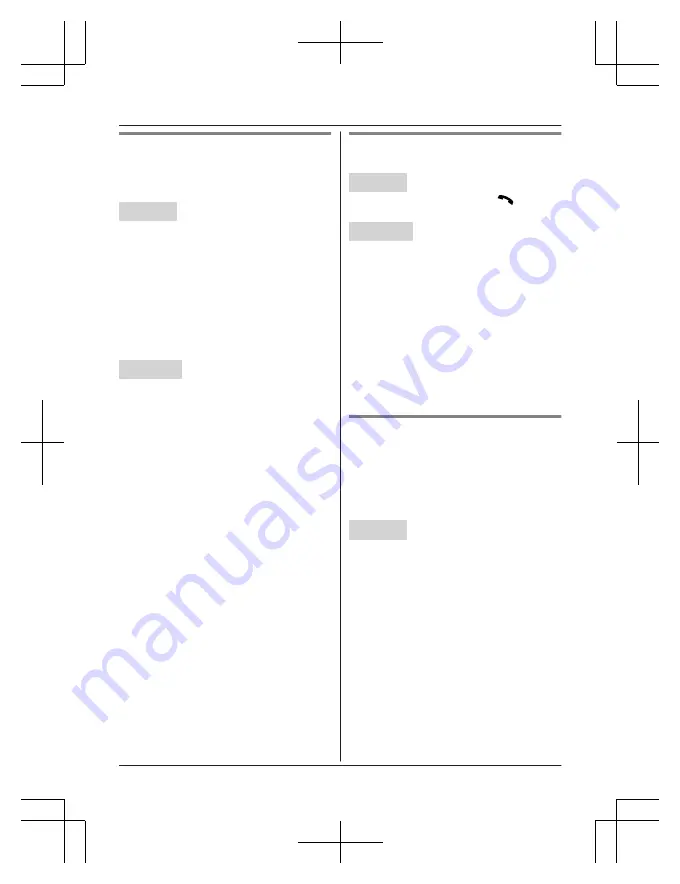 Panasonic KX-TGF943 Operating Instructions Manual Download Page 20