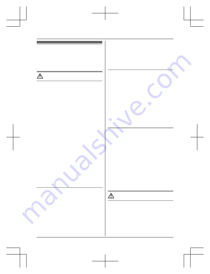 Panasonic KX-TGF973 Operating Instructions Manual Download Page 8